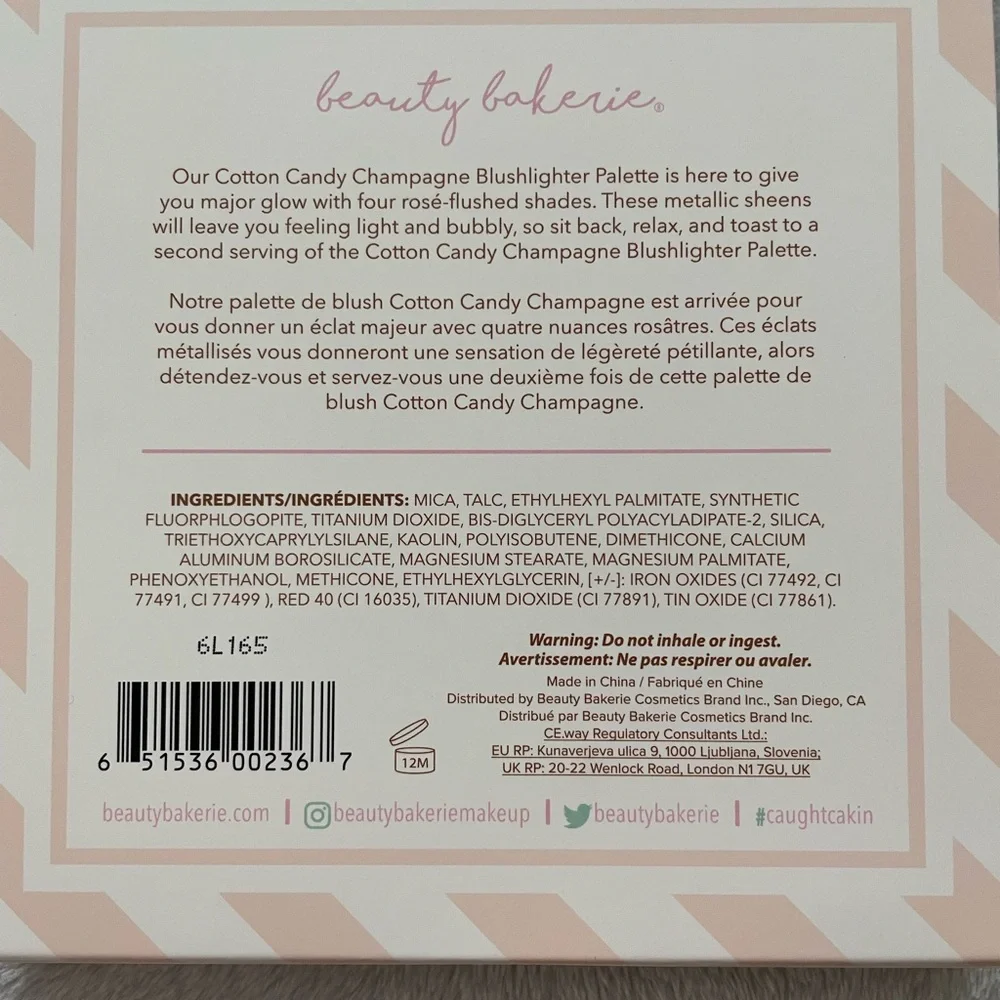 Beauty Bakerie brand new